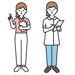 医療スタッフのイラスト